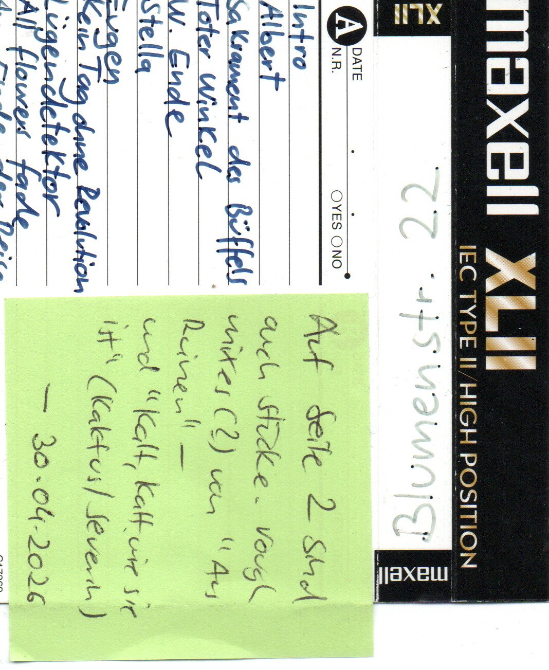 Live im Limelight, Stuttgart, 9. April 1999