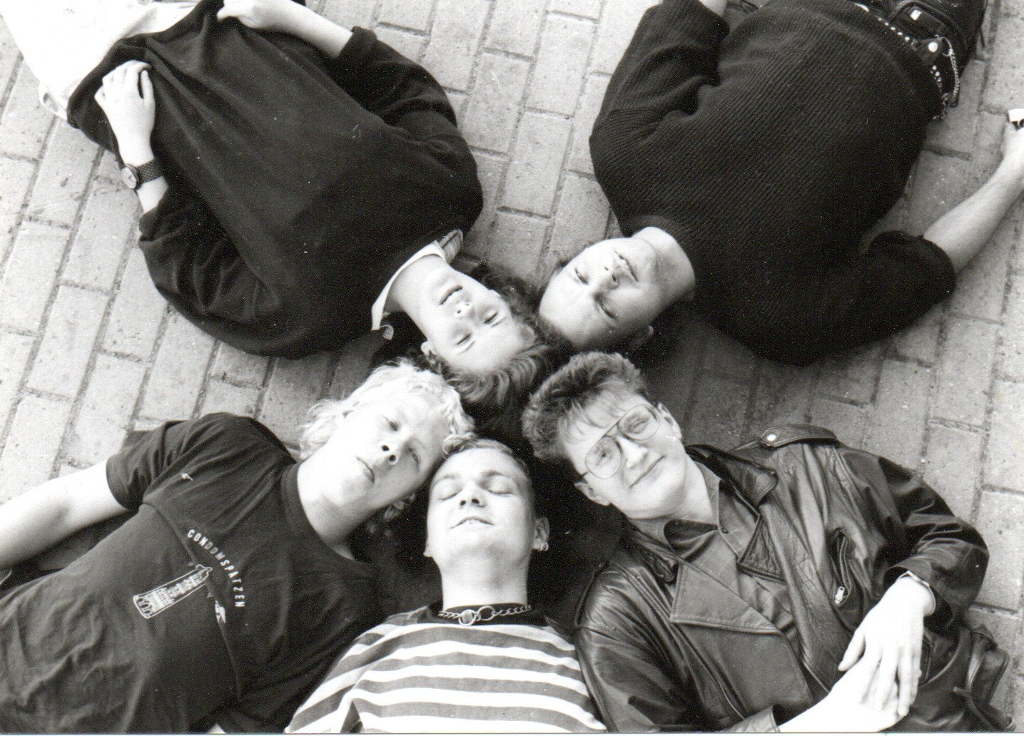 Flowers of Evil: Bandfoto, 1991 (1)